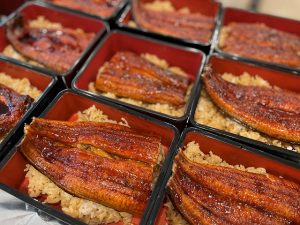 土用の丑の日にデイケアにて「うなぎ実演」を行いました